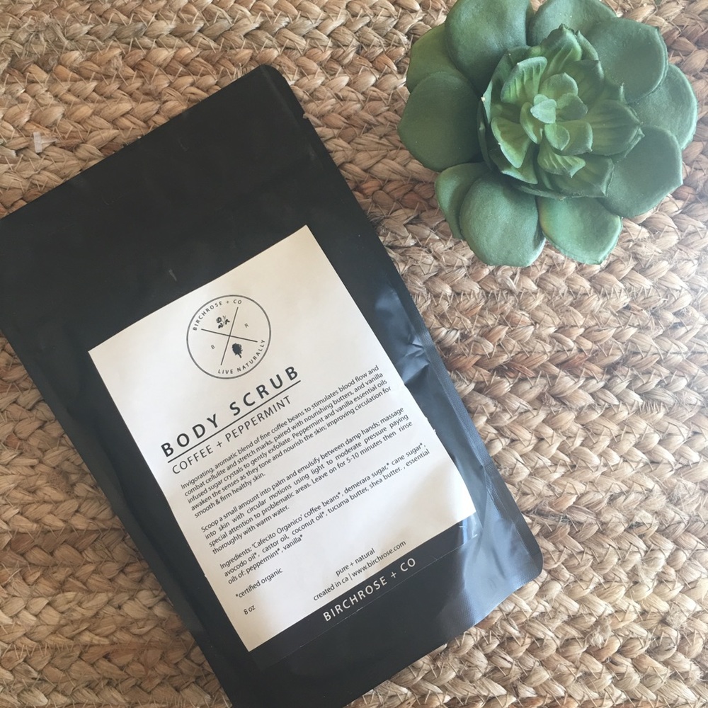 Coffee + Peppermint Body Scrub